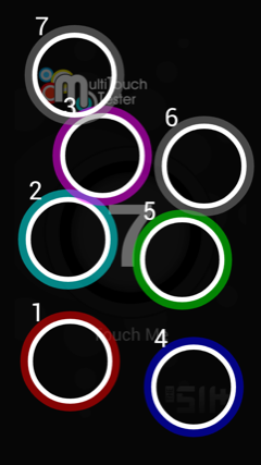 Обзор Jiayu G3. Скриншоты. Тест сенсора прикосновений