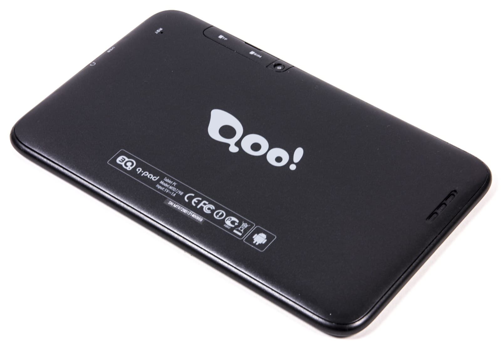 Дизайн планшета 3Q Q-Pad MT0729B