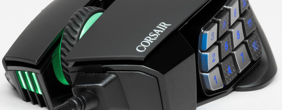 Что поменяли в ятагане. Обзор мыши Corsair Scimitar RGB Elite