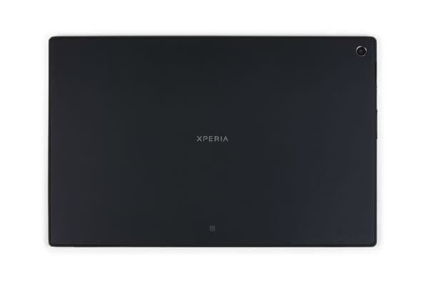 Задняя сторона планшета Sony Xperia Tablet Z