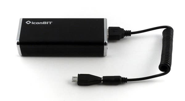 Аккумулятор iconBIT FTB7000DUO: подключение нагрузки