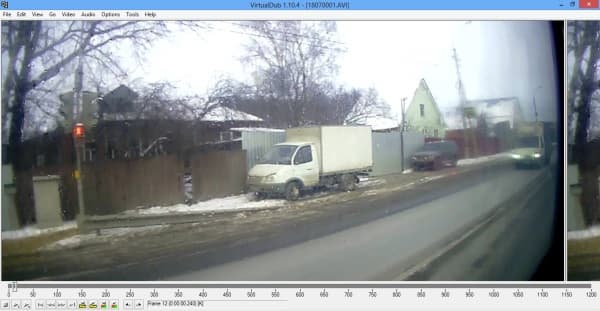 Съемка камерой Eyecam DVR-15 Ultra