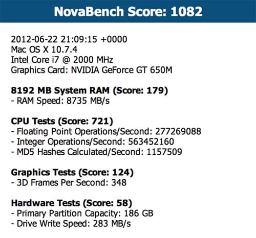 Скриншот MacBook Pro 13 с Retina Display