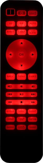 DLP-проектор BenQ W1070+, пульт ДУ с подсветкой DLP-проектор BenQ W1070+, пульт ДУ с подсветкой