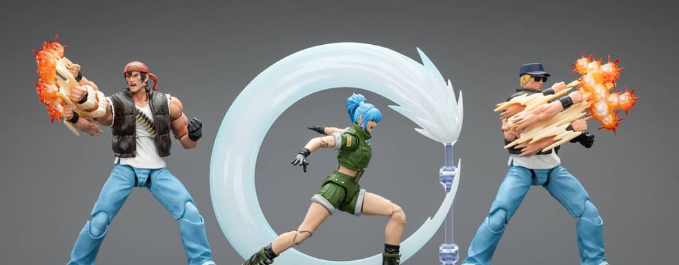 JoyToy открыла предзаказ на фигурки «Воинов Икари» из файтинга The King of Fighters '98 Ultimate Match