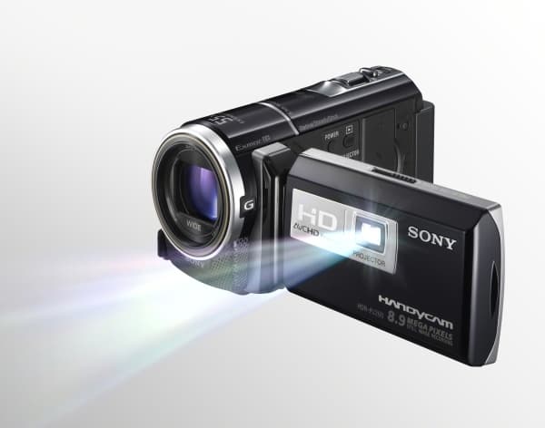 projector-sony-handycam