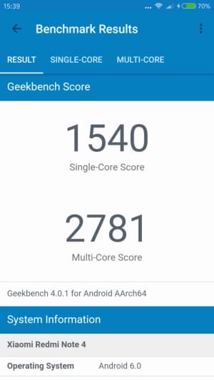 Смартфон Xiaomi Redmi Note 4