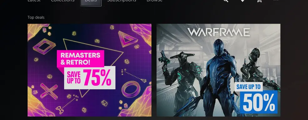 PS5 получила ожидаемую опцию. В PlayStation Store появилась вкладка «Предложения» со скидками