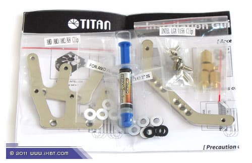 Кулер Titan TTC-NC25TZ/PW(RB)