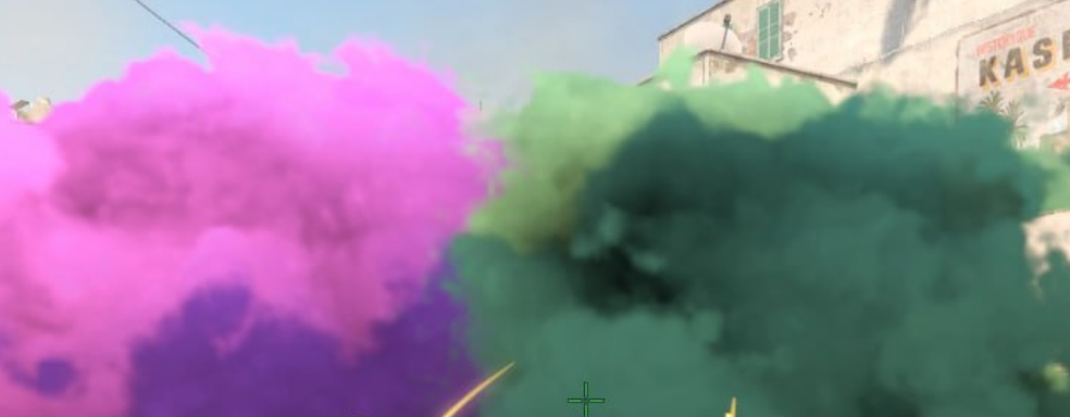 В Counter-Strike 2 нашли цветные дымовые гранаты