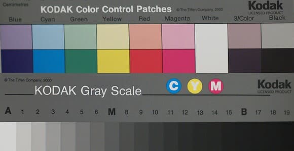 Тестовые таблицы Kodak