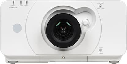 Проектор Panasonic PT-DZ570E, лицевая поверхность Проектор Panasonic PT-DZ570E, лицевая поверхность