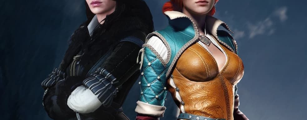 Корпоративные техно-чародейки Йеннифэр и Трисс на эффектных фан-артах по мотивам «Ведьмака» и Cyberpunk 2077