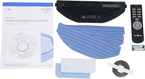 Робот-пылесос iClebo Arte, набор аксессуаров Робот-пылесос iClebo Arte, набор аксессуаров