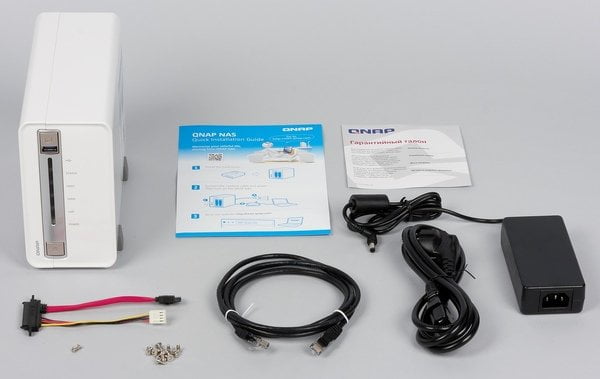 Комплект поставки QNAP TS-251C