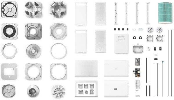 Очиститель воздуха Xiaomi Mi Air Purifier. Детали