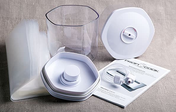 су вид Steba SV 1 и вакуумизатор Profi Cook PC-VK 1015 DS