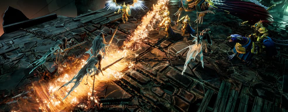 Бессмертные рыцари бьются против зомби и нежити в новом геймплейном ролике Warhammer Age of Sigmar: Storm Ground