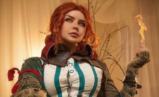 Модель показала косплей чародейки Трисс Меригольд из игры «Ведьмак 2: Убийцы королей»