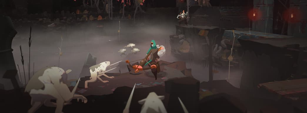 В новой игре разработчиков Moonlighter нужно строить крепость и сражаться с волнами чудовищ