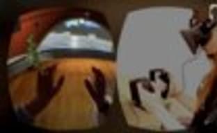 Демонстрация работы motion-контроллера STEM в Loading Human