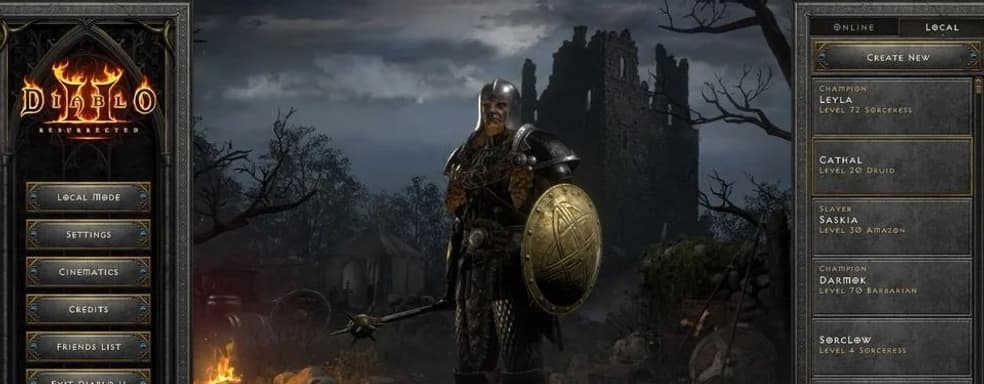 Консольные игроки Diablo 2 Resurrected не получили нескольких важных функций