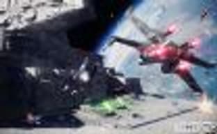 Демонстрация космического сражения в Star Wars: Battlefront II