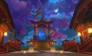 Тестеры Genshin Impact показали новые косметические предметы в стиле Инадзумы, которые используются для украшения частных миров