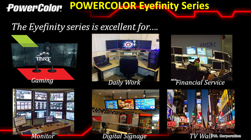 работа с четырьмя мониторами