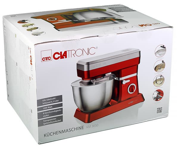 Кухонный комбайн (планетарный миксер) Clatronic KM 3630
