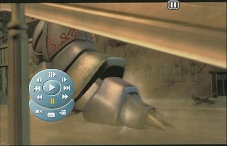 DVD, navigation panel