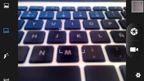 Обзор Iconbit Mercury XL. Скриншоты. Настройки камеры