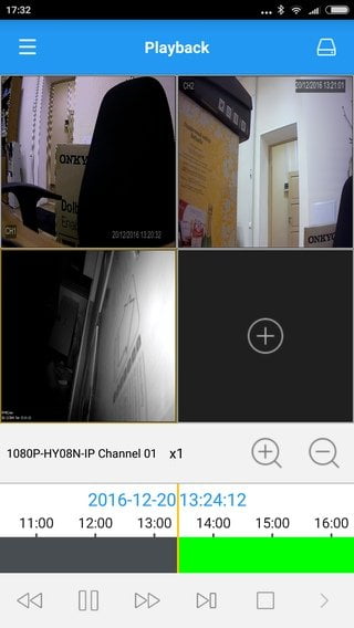 Работа с видеорегистратором на смартфоне