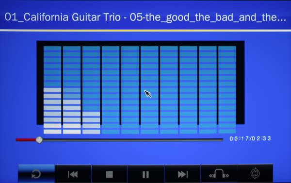 DLP-проектор Vivitek Qumi Q7, интерфейс плеера DLP-проектор Vivitek Qumi Q7, интерфейс плеера