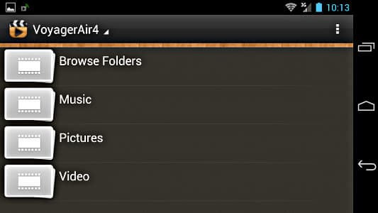 Доступ к накопителю Corsair Voyager Air через DLNA