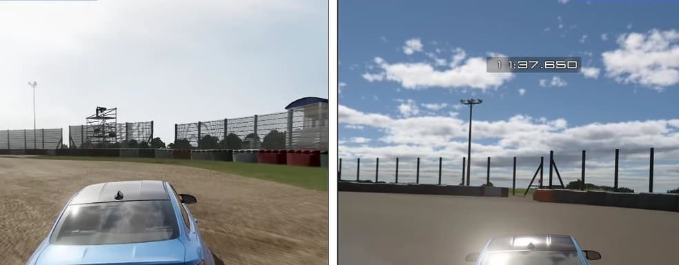 Появилось видеосравнение Gran Turismo 7 и Forza Motorsport 7