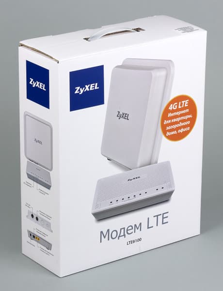 Упаковка ZyXEL LTE6100 Упаковка ZyXEL LTE6100