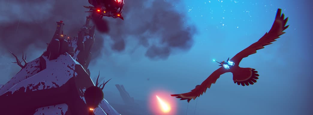 Бои огромных птиц в новой игре The Falconeer