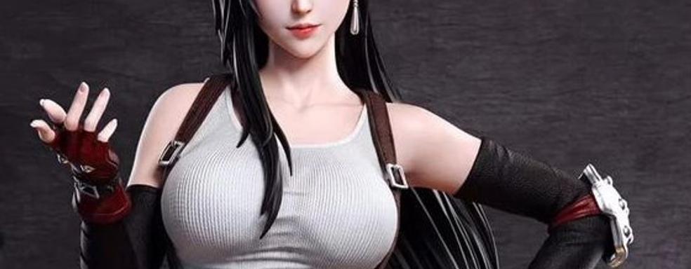Обнажённая мощь – представлена ещё одна фигурка Тифы из Final Fantasy VII Remake, которую можно раздеть догола