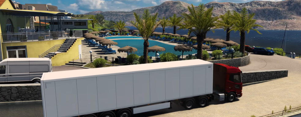 Дополнение Greece для Euro Truck Simulator 2 выйдет в декабре. SCS выпустила геймплейный трейлер DLC про Грецию