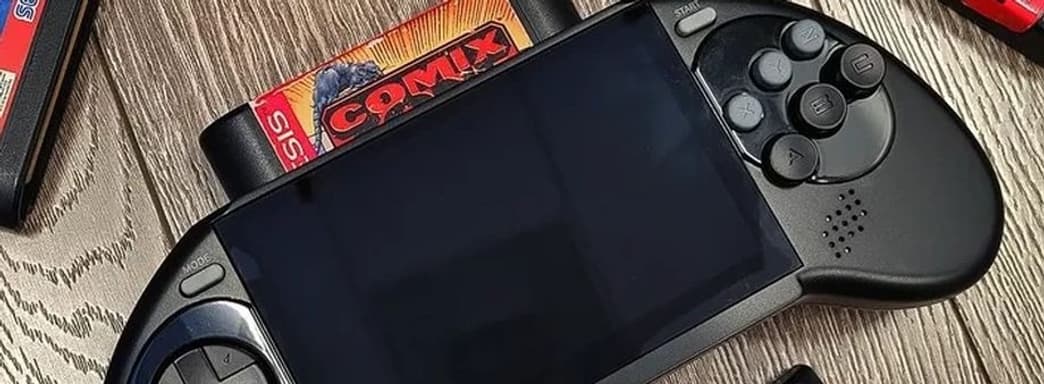 Anunciada la Sega Genesis portátil llamada Mega 95. Funciona con cartuchos originales