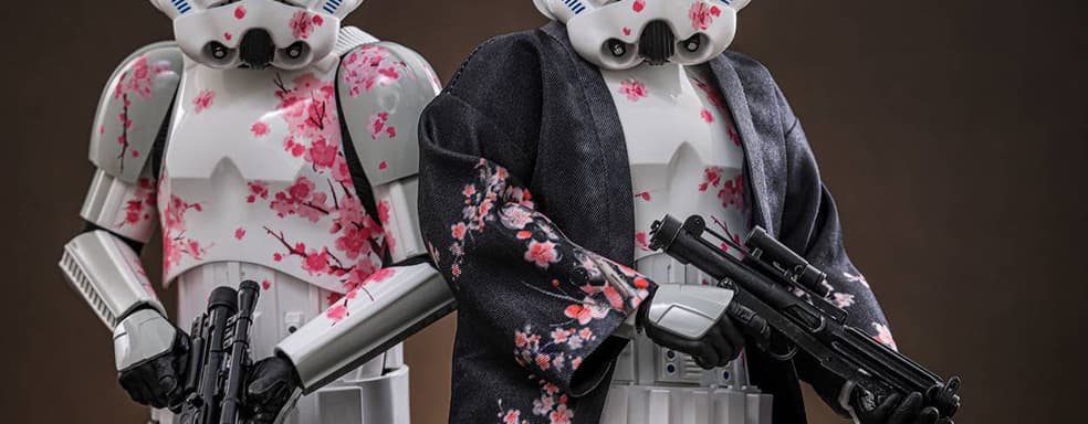 Сакура расцвела в далекой-далекой галактике: Hot Toys показала новую фигурку штурмовика из «Звездных войн»