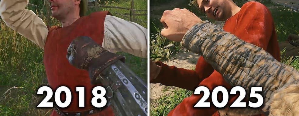 Как изменились графика и анимация в Kingdom Come 2. Сравнение с первой частью