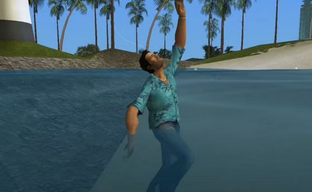 Томми плавает как топор в ремастере GTA Vice City. GTA: The Trilogy «верна традиции»