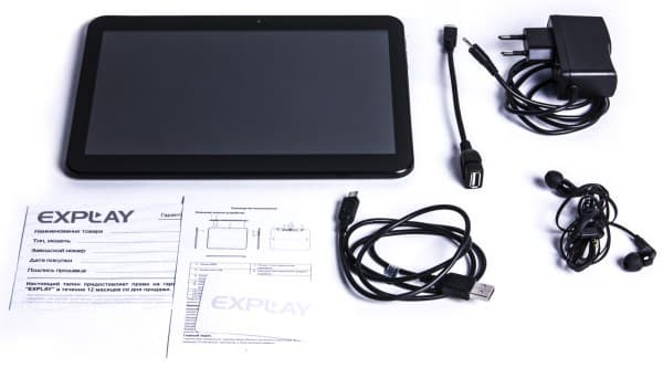 Комплектация планшета Explay Scream 3G