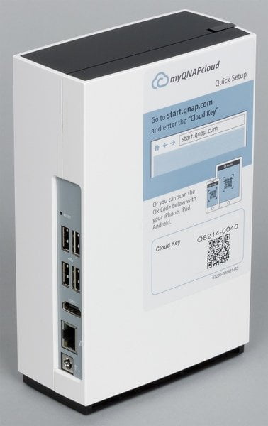 Внешний вид QNAP TAS-168