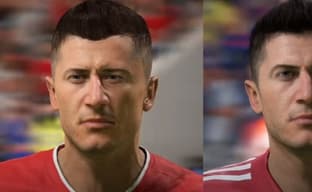 FIFA 22 vs. FIFA 21. Comparisons of improvements in player faces and animations published