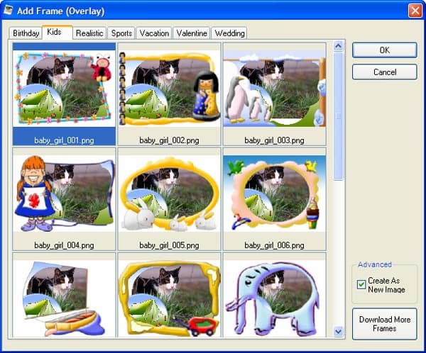 Создание рамок в Photo Pos Pro