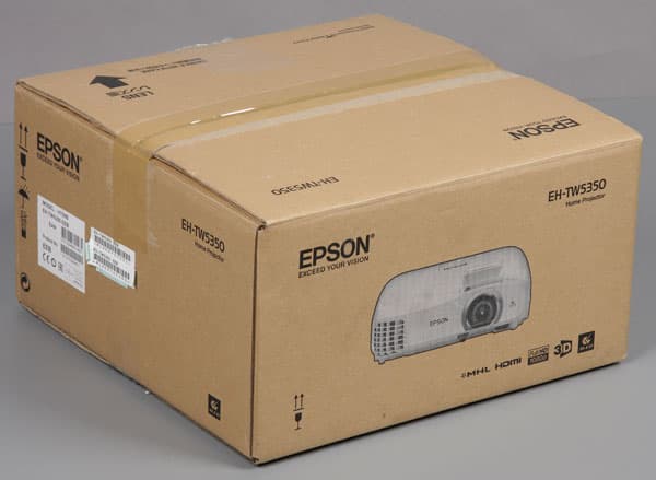 Проектор Epson EH-TW5350, коробка Проектор Epson EH-TW5350, коробка
