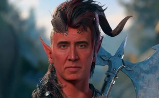 Фанат Baldur's Gate 3 превратил всех героев в Николаса Кейджа. Карлах, Шэдоухарт и другие персонажи примерили новый образ